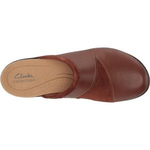 Clarks Women's Laurieann Kyla Clog Size 7 Color Dark Tan